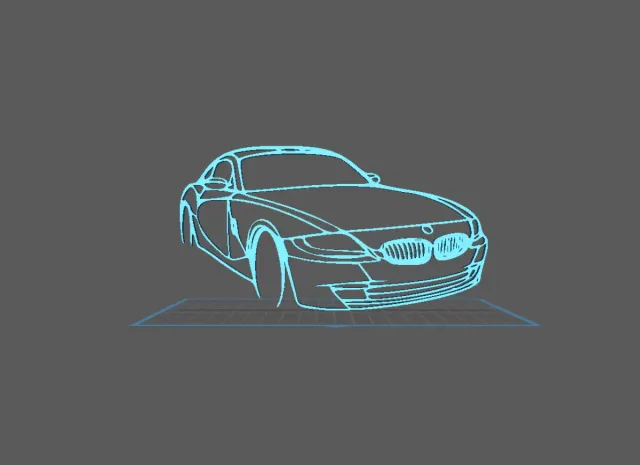 BMW - Z4 E86 Wall Art — Фото 3 из 3