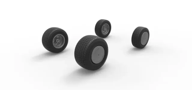 Wheel Set of Midget car Scale 1:25 — Image 10 of 16