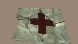 Sign for medical station from WWI