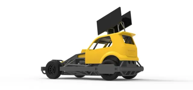 New Zealand Superstock car Version 5 Scale 1:25 — Фото 13 из 30