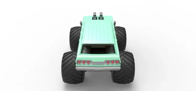 Vintage Monster Truck Scale 1:25 — Фото 17 из 21