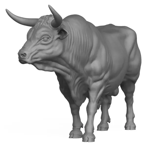3D Printable Big Bull — Фото 3 из 7