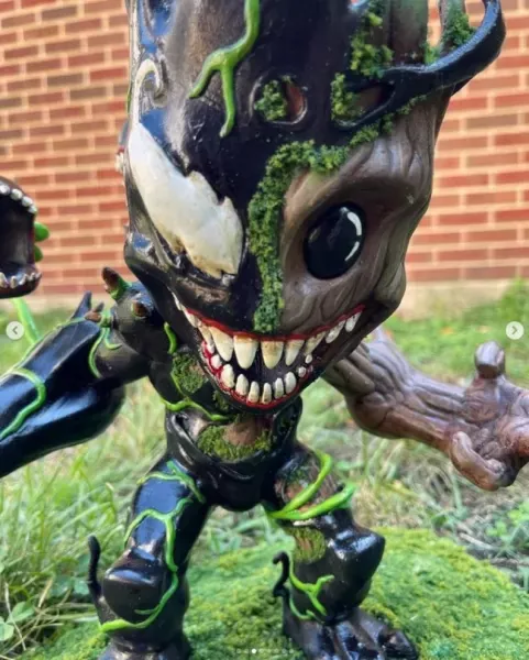 Venomized Groot 3D STL File — Фото 6 из 7