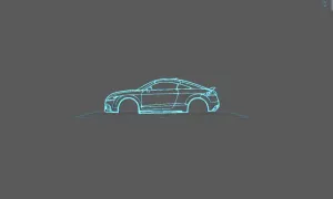 Audi - TT RS 2013 Wall Art