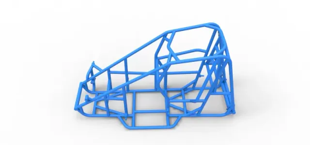 Frame of Pavement 600 Micro sprint car Scale 1:25 — Фото 7 из 17