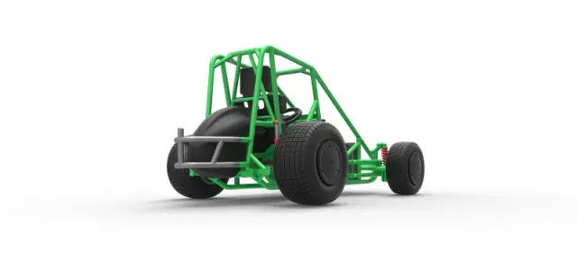 Midget car Base Scale 1:25 — Фото 19 из 30