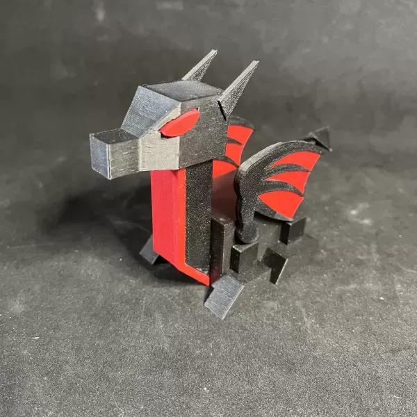 Low Poly Baby RoboDragon — Фото 2 из 10