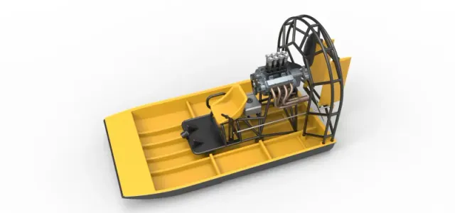 Drag racing Airboat Scale 1:25 — Image 4 of 31