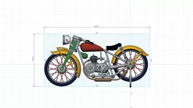Vintage motorcycle from the 40s-50s — Фото 8 из 16