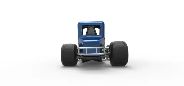 Vintage Sprint car Version 2 Scale 1:25 — Фото 16 из 31