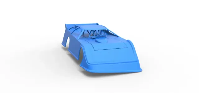 Shell of Super Dirt Late model Version 1 Scale 1:25 — Фото 18 из 30