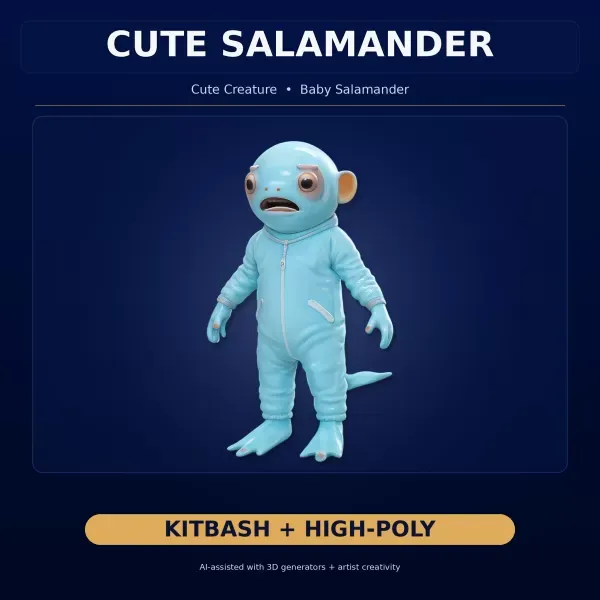 Anthro & Creature Character Collection – Kitbash + High-Poly 3D — Фото 12 из 21