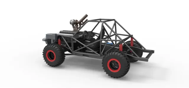 Uphill Sand Racing Dragster Base Version 2 Scale 1:25 — Фото 11 из 24