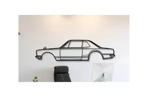 Nissan - Skyline 2000 GTR 1971 Wall Art
