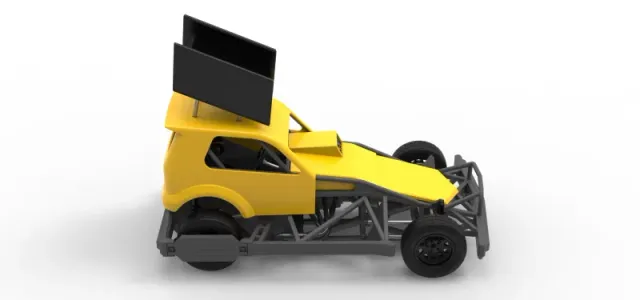 New Zealand Superstock car Version 5 Scale 1:25 — Фото 23 из 30
