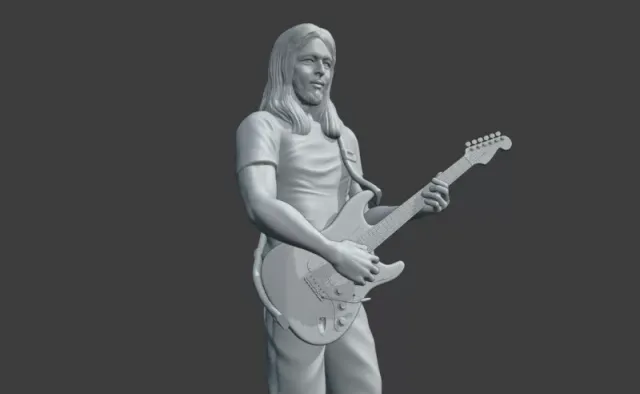 DAVID GILMOUR PINK FLOYD - 3D PRINTING — Фото 7 из 10