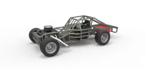 Outlaw Figure 8 Modified stock car Base Scale 1:25
