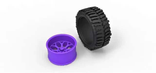 Diecast offroad wheel for lifted trucks — Фото 6 из 7