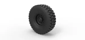 Diecast Offroad truck wheel 2