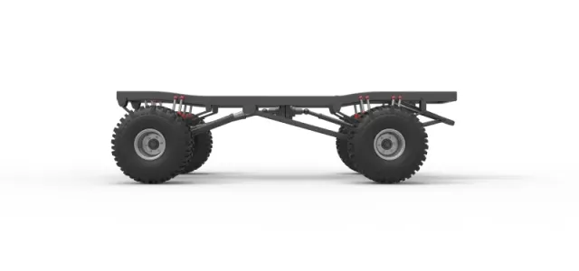 Chassis of Wheel Standing Mega Truck Scale 1:25 — Фото 8 из 23