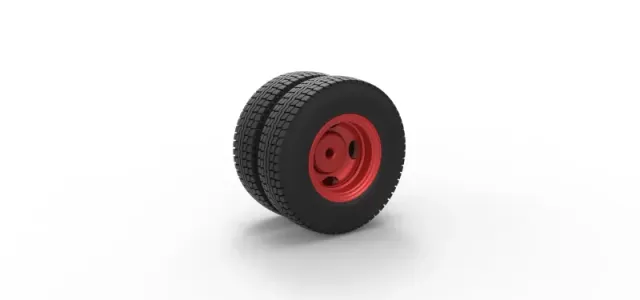 Rear wheel of Pickup Truck Scale 1:25 — Фото 9 из 12