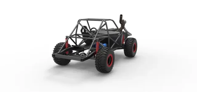 Uphill Sand Racing Dragster Base Version 2 Scale 1:25 — Фото 16 из 24