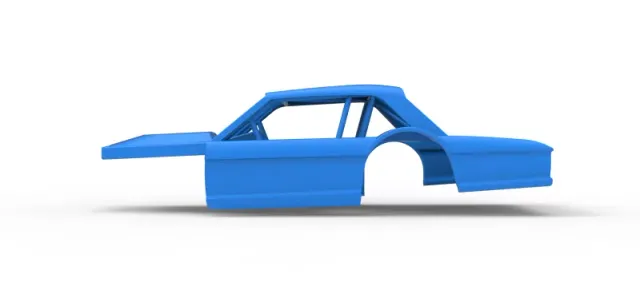 Shell of Vintage Asphalt Modified stock car V11 Scale 1:25 — Image 7 of 25
