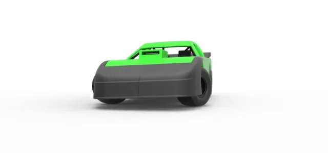 New Zealand Super Saloon race car while turning Scale 1:25 — Фото 6 из 31