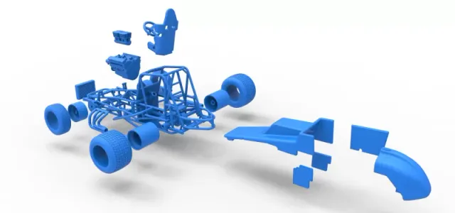 Vintage Sprint car Scale 1:25 — Фото 30 из 30
