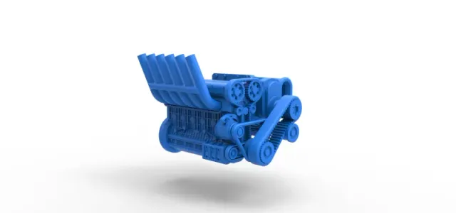 Diecast Supercharged straight-six engine Version 2 Scale 1:25 — Фото 16 из 25