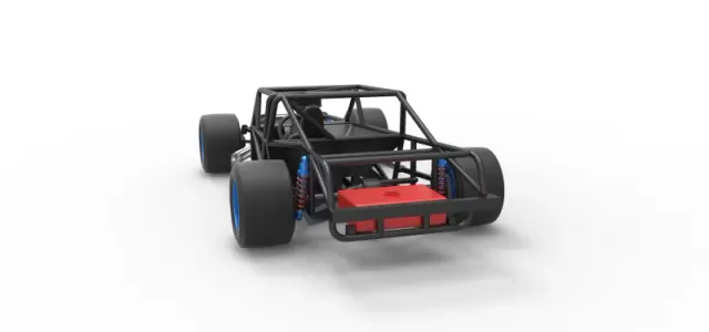 Vintage Asphalt Modified stock car Base V4 Scale 1:25 — Фото 14 из 30