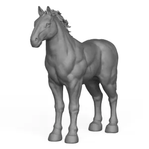 3D Printable Horse