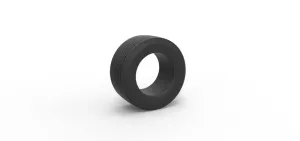 Diecast Super single semi tire 2 Scale 1:25