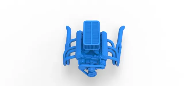 Engine of Silver Crown Car Scale 1:25 — Image 6 of 19