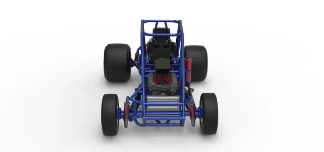 Dirt Silver Crown Car Base Scale 1:25 — Фото 8 из 30