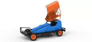 BriSCA Formula 1 Stock Car for Dirt while turning V2 Scale 1:25