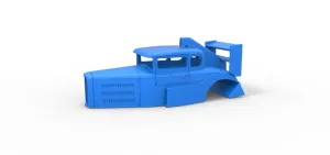 Shell of Hot rod Version 2 Scale 1:25