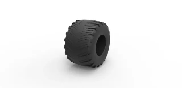 Diecast Monster Jam tire 15 Scale 1:25 — Фото 2 из 8