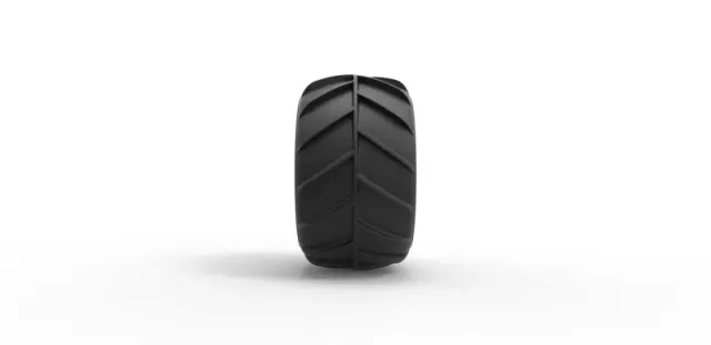 Diecast Dune buggy rear tire 26 Scale 1:25 — Фото 4 из 8