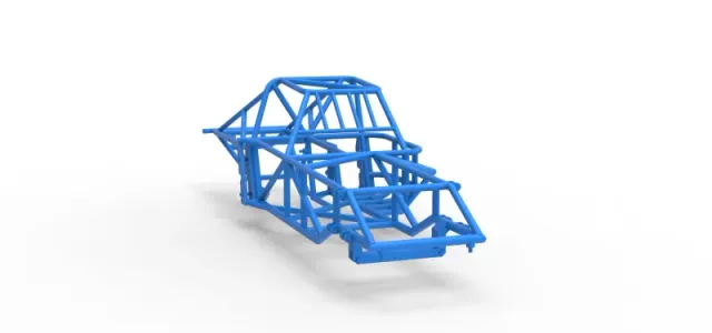 Frame of Super Dirt Late model Scale 1:25 — Фото 16 из 18