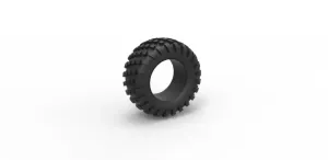 Diecast offroad tire 14 Scale 1 to 25