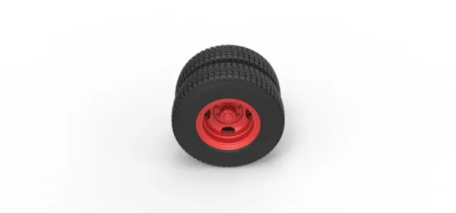 Rear wheel of Pickup Truck Scale 1:25 — Фото 6 из 12
