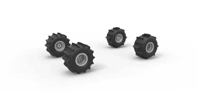 Wheel Set of Formula Off Road Scale 1:25 — Image 12 of 12