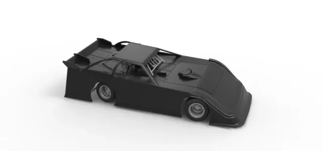 Super Dirt Late model for Pavement while turning Scale 1:25 — Фото 24 из 30