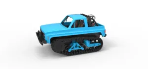 Fun Short Monster tank Scale 1:25