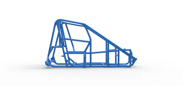 Frame of Pavement 600 Micro sprint car Scale 1:25 — Фото 13 из 17