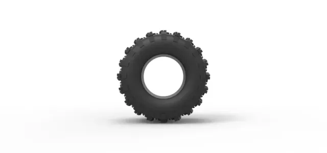 Diecast dirt dragster rear tire 10 Scale 1:25 — Image 5 of 9