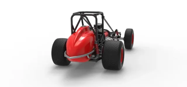 Dirt Silver Crown Champ car Base Scale 1:25 — Фото 18 из 30