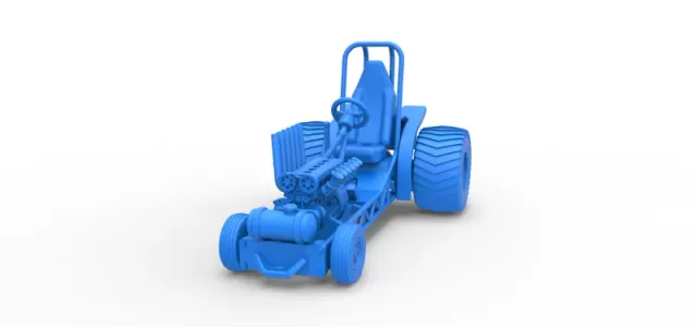 Diecast Mini Rod pulling tractor 9 Scale 1:25 — Image 15 of 31