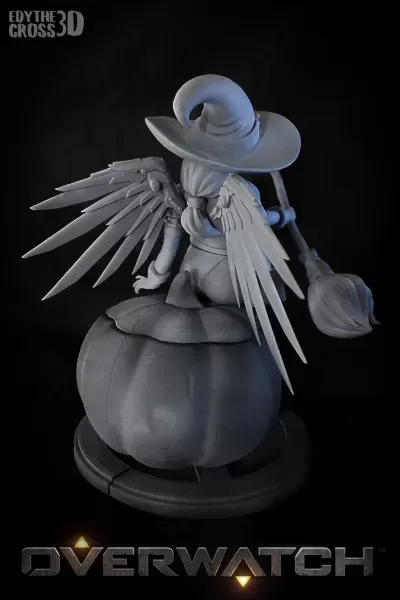 Witch Mercy 3D print — Image 2 of 3